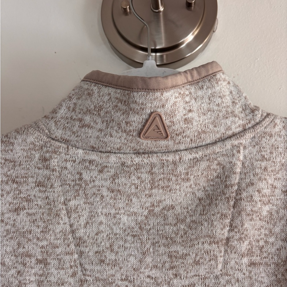 Antigua Boston Bruins Quarter Zip Pullover Men’s L Beige Gray NHL Athleisure - Picture 4 of 9